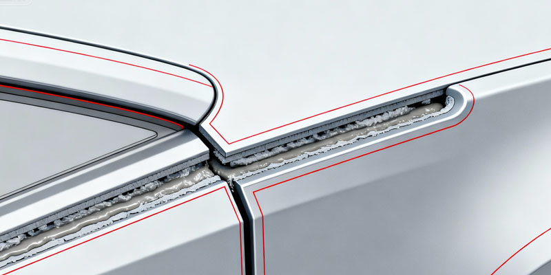 車身鋼板搭接處有裂紋用什么膠 車身鋼板搭接處有裂紋用什么膠